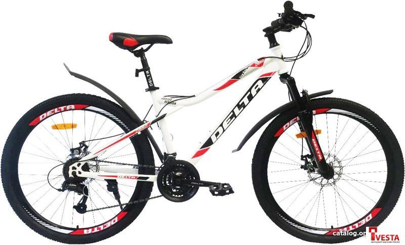 Велосипед Delta D550 26 5526 (14, белый) - фото 1 - id-p225465937