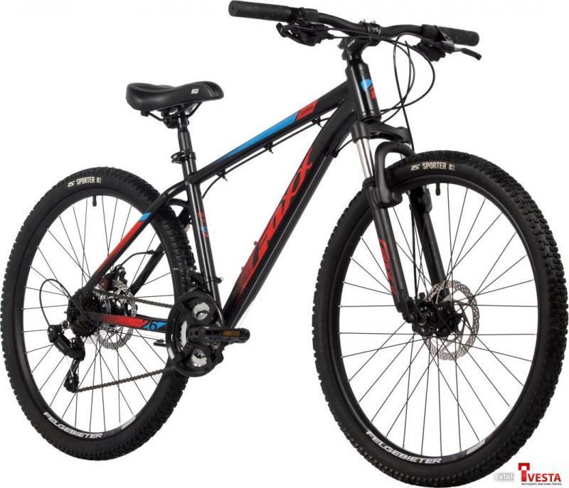 Велосипед Foxx Caiman 26 р.14 2024 (черный) - фото 2 - id-p225465941