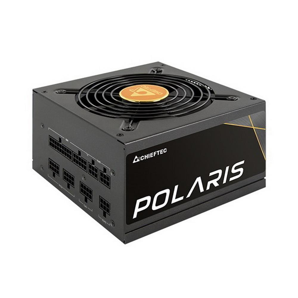 Блок питания Chieftec Polaris PPS-750FC (ATX 2.4, 750W, 80 PLUS GOLD, Active PFC, 120mm fan, Full Cable - фото 1 - id-p225465773