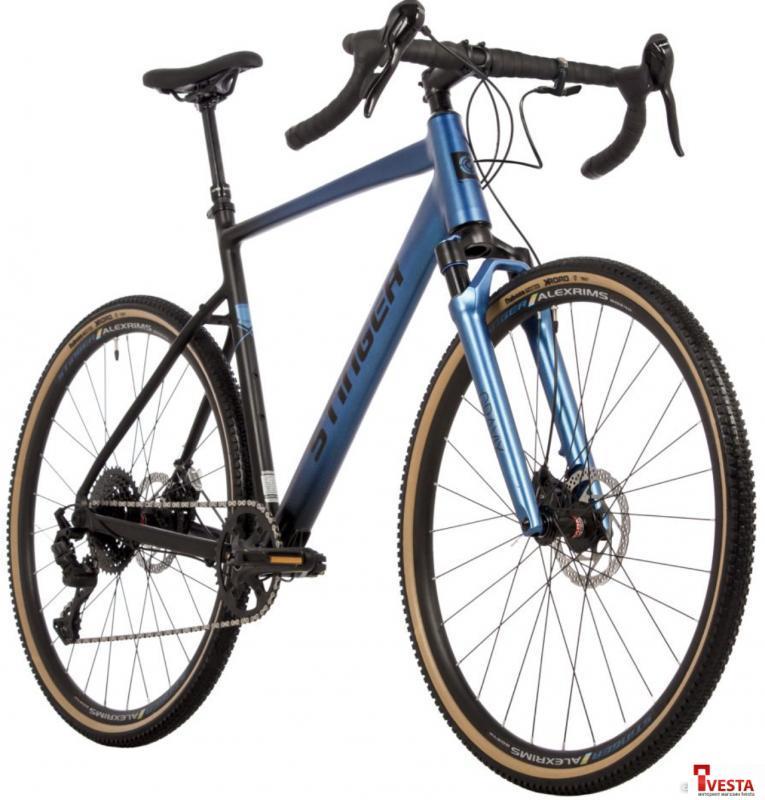 Велосипед Stinger Gravix Evo 54см синий 2023 - фото 3 - id-p225465943