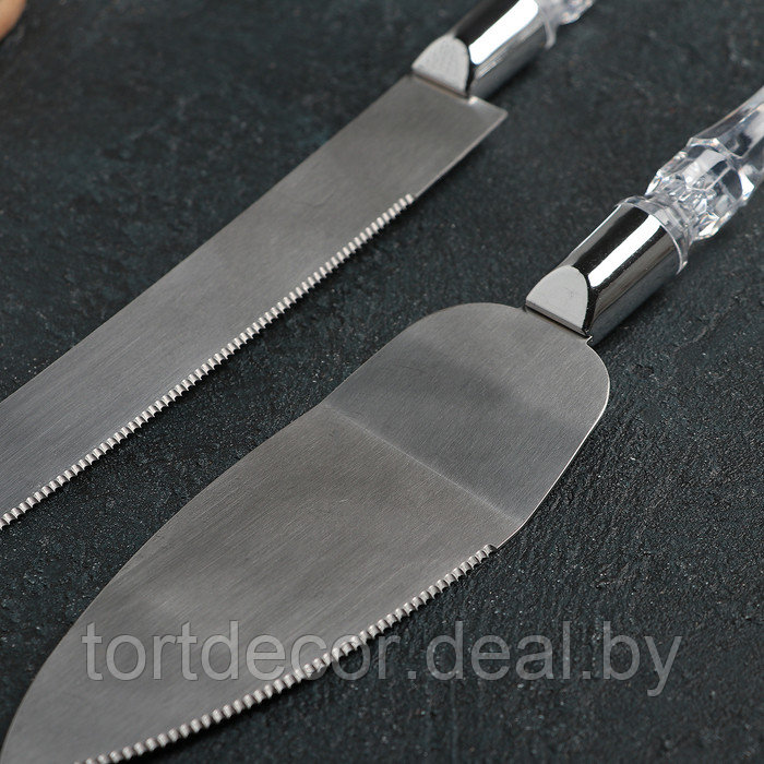 Набор кондитерский 2 предмета: лопатка и нож - фото 1 - id-p225465974