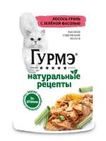 Gourmet Натуральные рецепты (лосось с фасолью), 75 гр