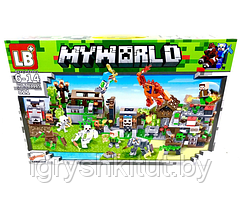 Конструктор My World Майнкрафт, 821 детали