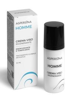 Крем для мужчин Aspersina Homme Crema Viso регенерирующий, восстанавливающий c муцином улитки, 50 мл - фото 1 - id-p225467263