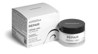 Успокаивающий крем для лица Aspersina Repair Crema Viso защитный для чувствительной кожи, склонной к - фото 1 - id-p225467265
