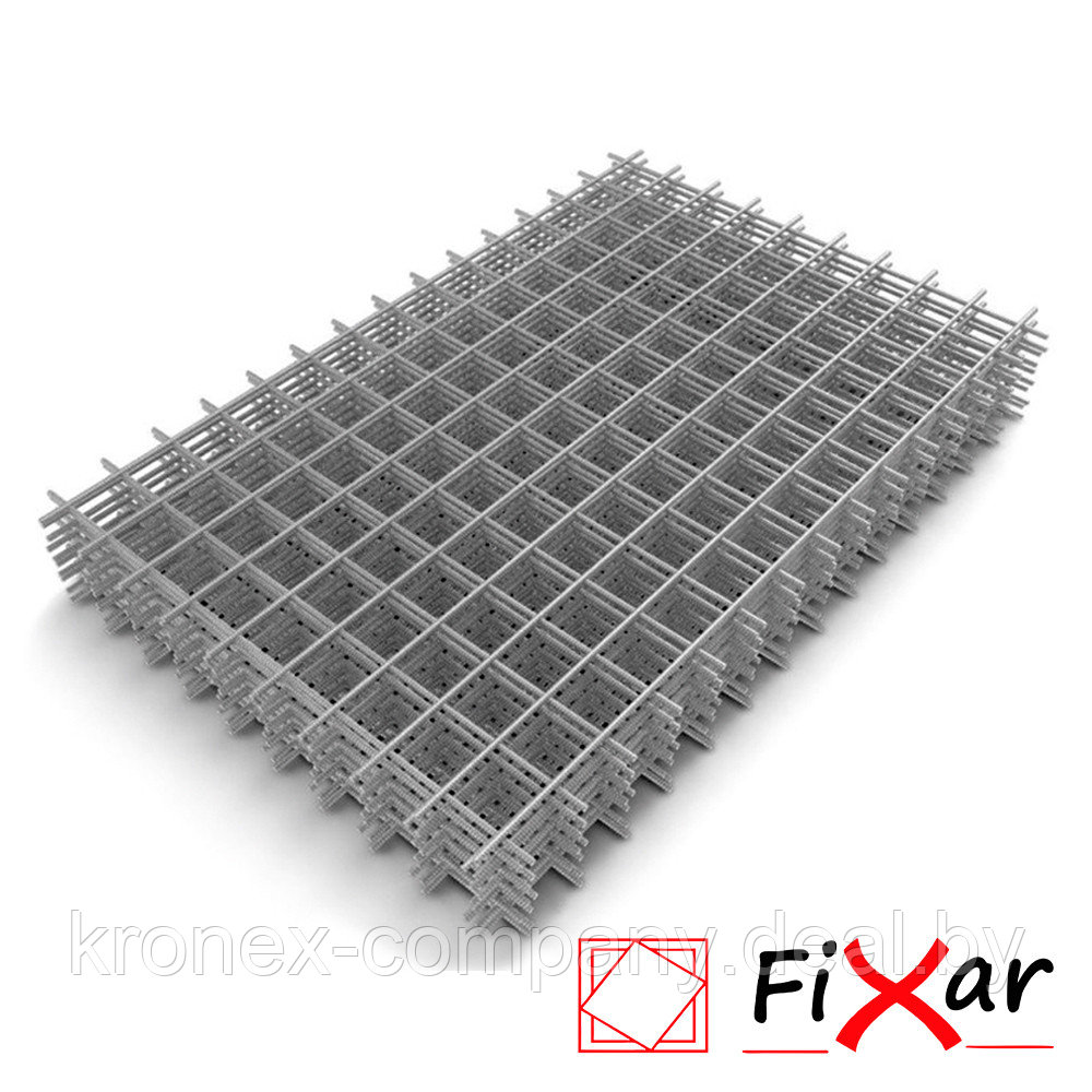 Сетка сварная FIXAR 50/50/3 (карта 2×0,5 м) - фото 1 - id-p185117697