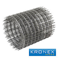 Сетка сварная кладочная оцинкованная KRONEX 50/60/1.6 "ежи" (рулон 0.25×25 м)