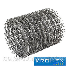 Сетка сварная кладочная оцинкованная KRONEX 50/60/1.6 "ежи" (рулон 0.25×25 м)