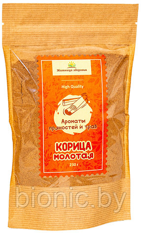 Корица молотая 230г р 1/16 "Житница здоровья", фото 2