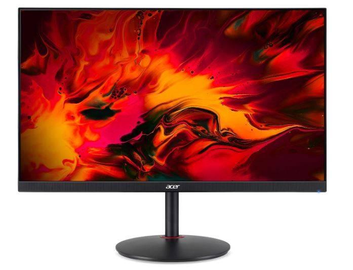 МОНИТОР 25" Acer Nitro XV252QZbmiiprx с поворотом экрана (IPS, 1920x1080, 280Hz, 0.5 ms, 178°/178°, 400 cd/m,