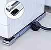Металлическая стойка на колесах для бытовой техники (для стиральной машины, холодильника и тд.), фото 4
