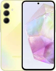 Смартфон Samsung SM-A356E Galaxy A35 5G 128Gb 8Gb желтый моноблок 3G 4G 2Sim 6.6" 1080x2340 Android 14 50Mpix