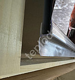 Стеклянная дверь для бани Fireway 1800х700 мм, стекло графитовое матовое, фото 4