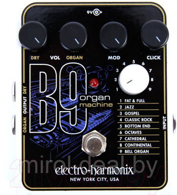 Педаль электрогитарная Electro-Harmonix B9 Organ Machine - фото 2 - id-p225470530