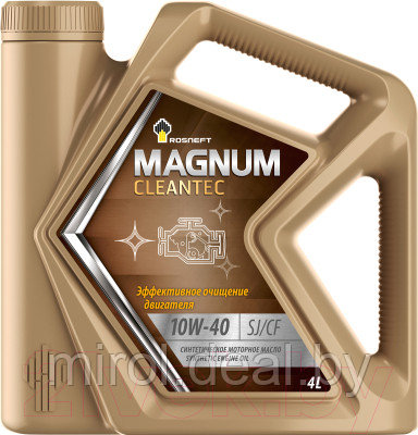 Моторное масло Роснефть Magnum Cleantec 10W40 - фото 1 - id-p225473601