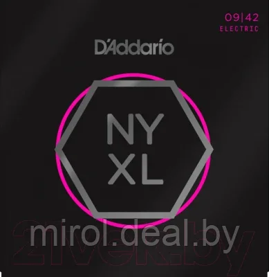 Струны для электрогитары D'Addario NYXLS0942 - фото 1 - id-p225477712