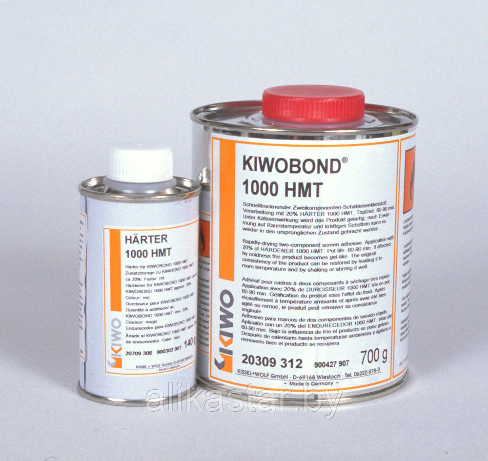 Клей для шелкографии Kiwobond 1000 (700 гр. +140 гр. отверд) Германия,