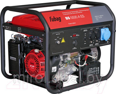 Бензиновый генератор Fubag BS 5500 A ES - фото 3 - id-p225478428