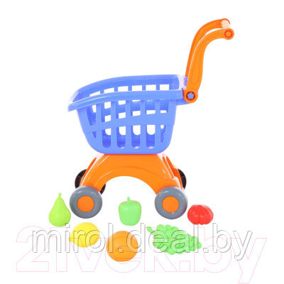 Тележка игрушечная Полесье Мини для маркета с набором продуктов №3 / 71378 - фото 3 - id-p225479077