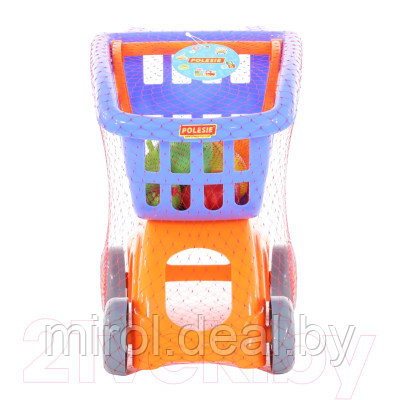 Тележка игрушечная Полесье Мини для маркета с набором продуктов №3 / 71378 - фото 7 - id-p225479077