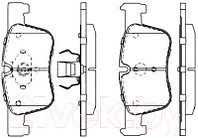 Тормозные колодки Bosch 0986494689