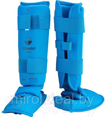 Защита голень-стопа для единоборств Tokaido PU Shin And Removable Instep Guard / WKF PRO-3E-WKF-II - фото 1 - id-p225479600