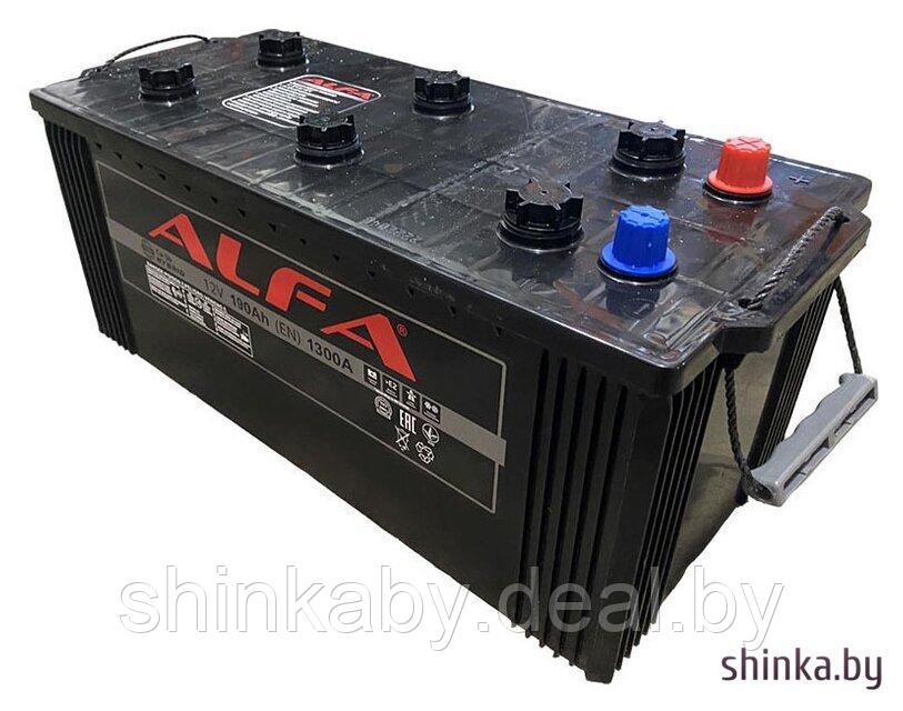 Автомобильный аккумулятор ALFA 190 (4) рус R+ (190 А·ч) - фото 1 - id-p225479872