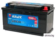 Автомобильный аккумулятор Hawk 100 R+ (100 А·ч)