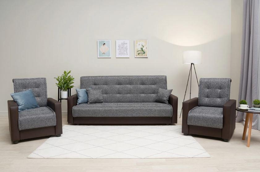 Набор мягкой мебели Мечта Комби (диван-кровать и два кресла) - фото 1 - id-p3346031