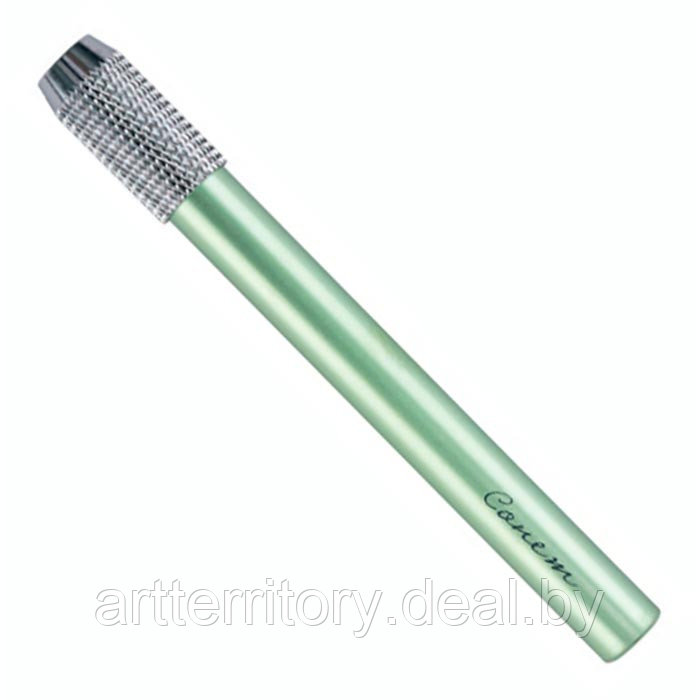 Удлинитель-держатель для карандаша металлический, "Сонет" (зеленый металлик)