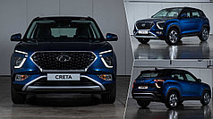 Аренда пассажирского авто Hyundai Creta кроссовер без водителя на час в Минске