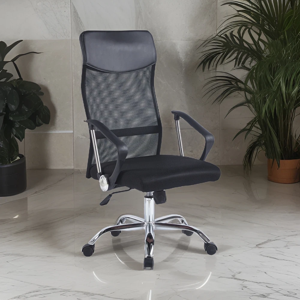 Кресло офисное SITUP FLAY chrome (сетка Black/Black) - фото 5 - id-p225480982