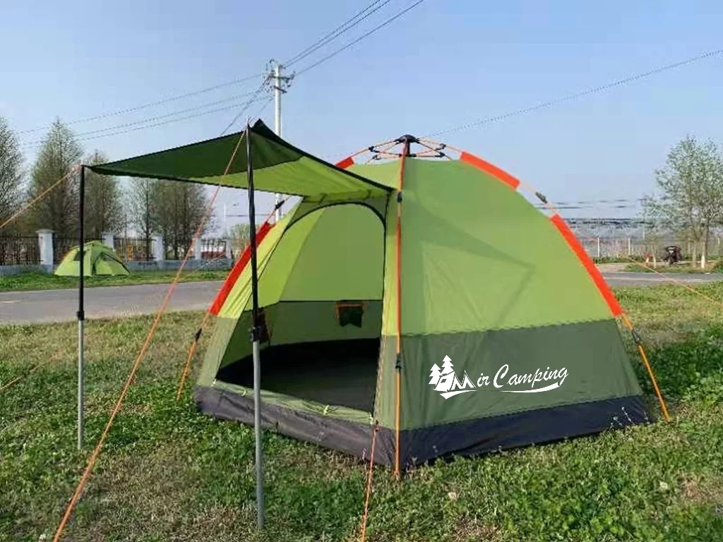 Туристическая 4-х местная палатка автоматическая Mircamping 940 (270х235х145 см) - фото 2 - id-p225480432