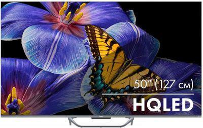 50" Телевизор HAIER Smart TV S4, QLED, 4K Ultra HD, серый, СМАРТ ТВ, Android TV - фото 1 - id-p223387160