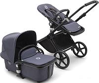 Универсальная коляска Bugaboo Fox Cub (2 в 1, black/stormy blue)