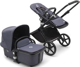 Универсальная коляска Bugaboo Fox Cub (2 в 1, black/stormy blue)