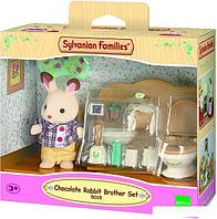 Аксессуары для кукольного домика Sylvanian Families Братик и туалетная комната 5015