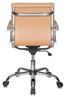 Кресло руководителя Бюрократ Ch-993-Low, на колесиках, эко.кожа, светло-коричневый [ch-993-low/camel] - фото 4 - id-p225127685
