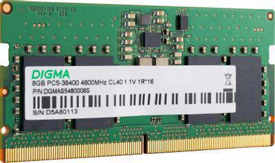 Оперативная память Digma DGMAS5480008S DDR5 - 1x 8ГБ 4800МГц, для ноутбуков (SO-DIMM), Ret - фото 3 - id-p224553524
