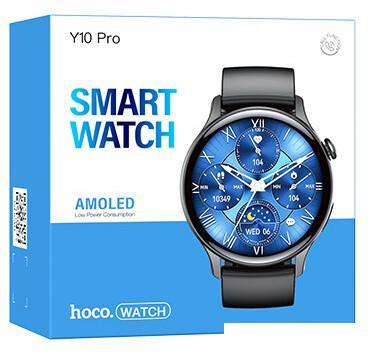 Умные часы Hoco Y10 Pro (черный) - фото 5 - id-p225365870