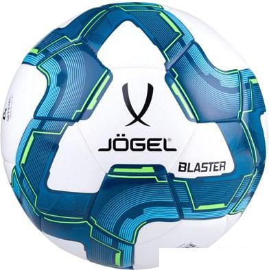 Футзальный мяч Jogel BC20 Blaster (4 размер, синий/белый) - фото 1 - id-p225365894