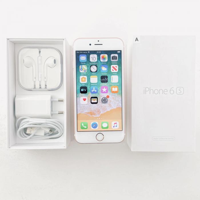Apple iPhone 6s 64 GB Rose Gold (Восстановленный) - фото 8 - id-p225432476
