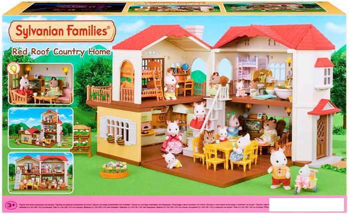 Кукольный домик Sylvanian Families Большой дом со светом 5302 - фото 1 - id-p225268721