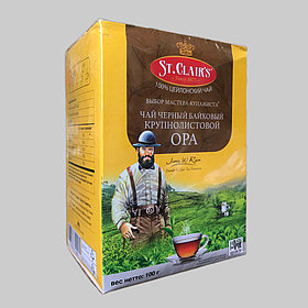 Чай "O.P.A." St. Clairs черный байховый крупнолистовой цейлонский, 100 г Шри-Ланка