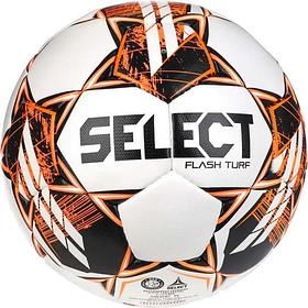 Футбольный мяч Select Flash Turf White 4 (4 размер)