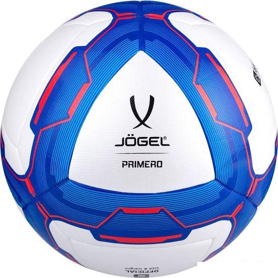 Мяч Jogel BC20 Primero (5 размер, белый/синий) - фото 1 - id-p225268782