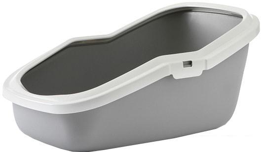 Туалет-лоток Savic Aseo Litter Tray (белый/серый) - фото 1 - id-p225268819