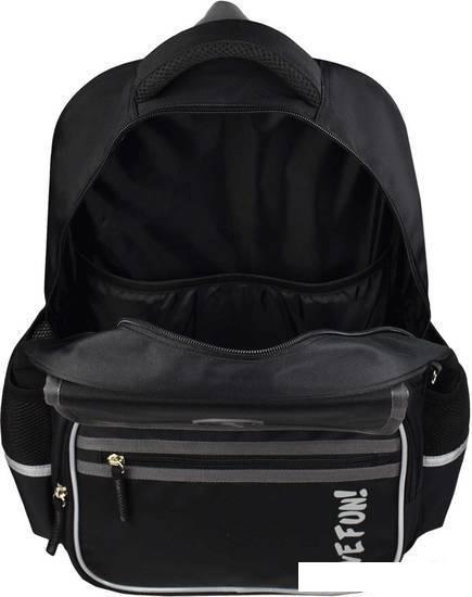 Школьный рюкзак Феникс+ Смайл 59257 (черный) - фото 6 - id-p225366200