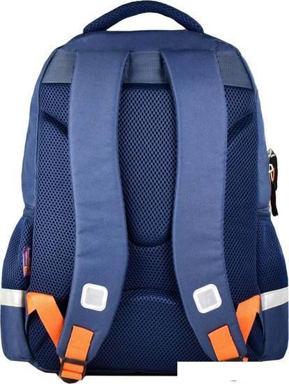 Школьный рюкзак Феникс+ Следы 58429 (синий) - фото 4 - id-p225366207