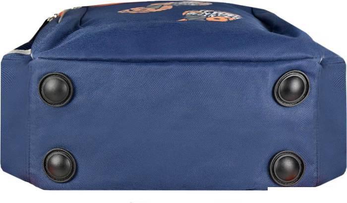 Школьный рюкзак Феникс+ Следы 58429 (синий) - фото 7 - id-p225366207
